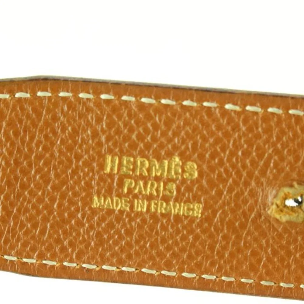 Hermès 32mm Black x Brown Reversible H Logo Belt Kit 97he719s